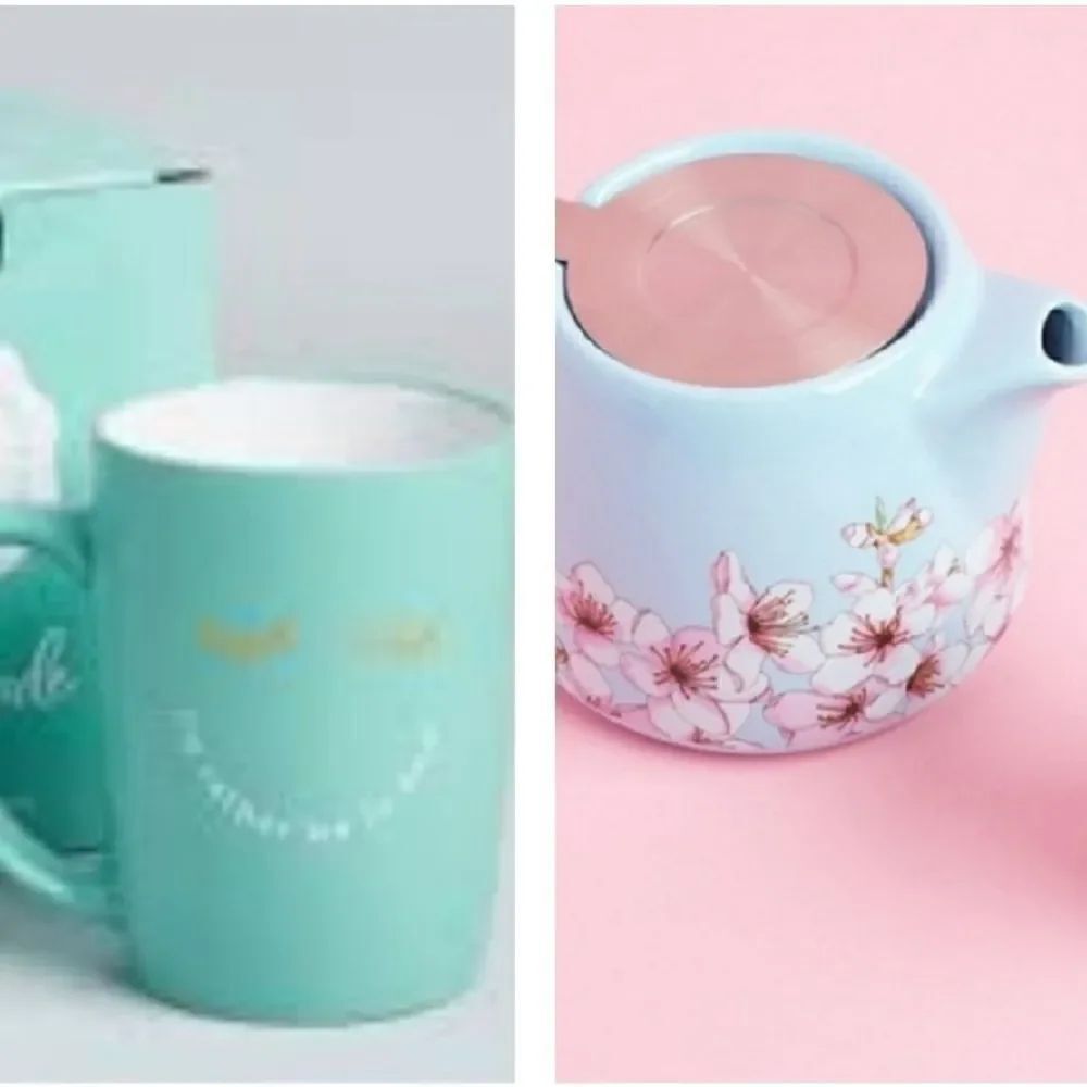 NIB Alfrex Ceramic Teapot & Mug